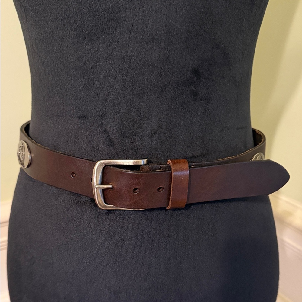 ZEP-PRO Florida State Seminoles Brown Leather Concho Belt  Size XL